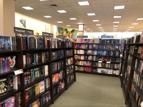 There is a large selection of books you can choose from at Barnes n Noble. Always something to find and read!