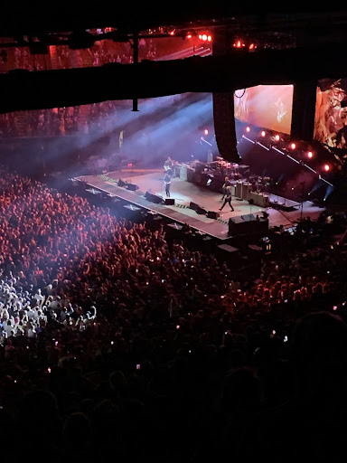 PHOTO COURTESY OF: Sam Baldwin COMPASS junior
Foo fighters concert at the Forum on August 26th 
