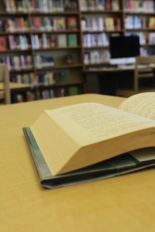 PHOTO COURTESY OF Adv. Photography: An open book in the library.