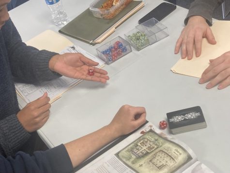 Players role dice to calculate how much damage their character do.