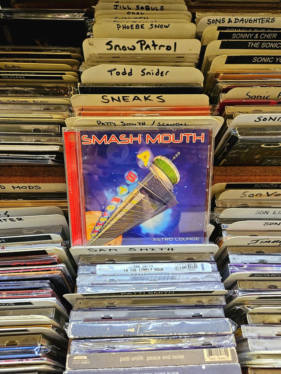 Photo of a Smash Mouth CD featuring their famous hit All Star.