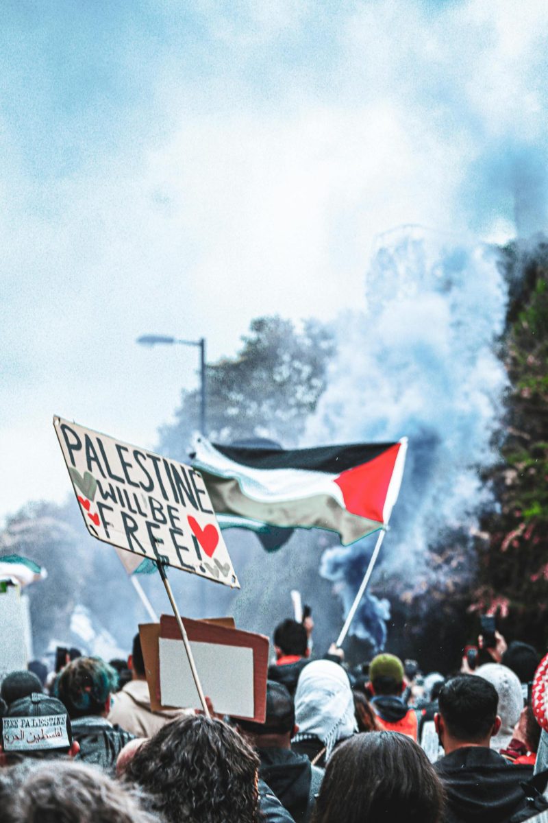 Photo of Palestinian protest (photo curtesy of Xach Hill pexels.com)