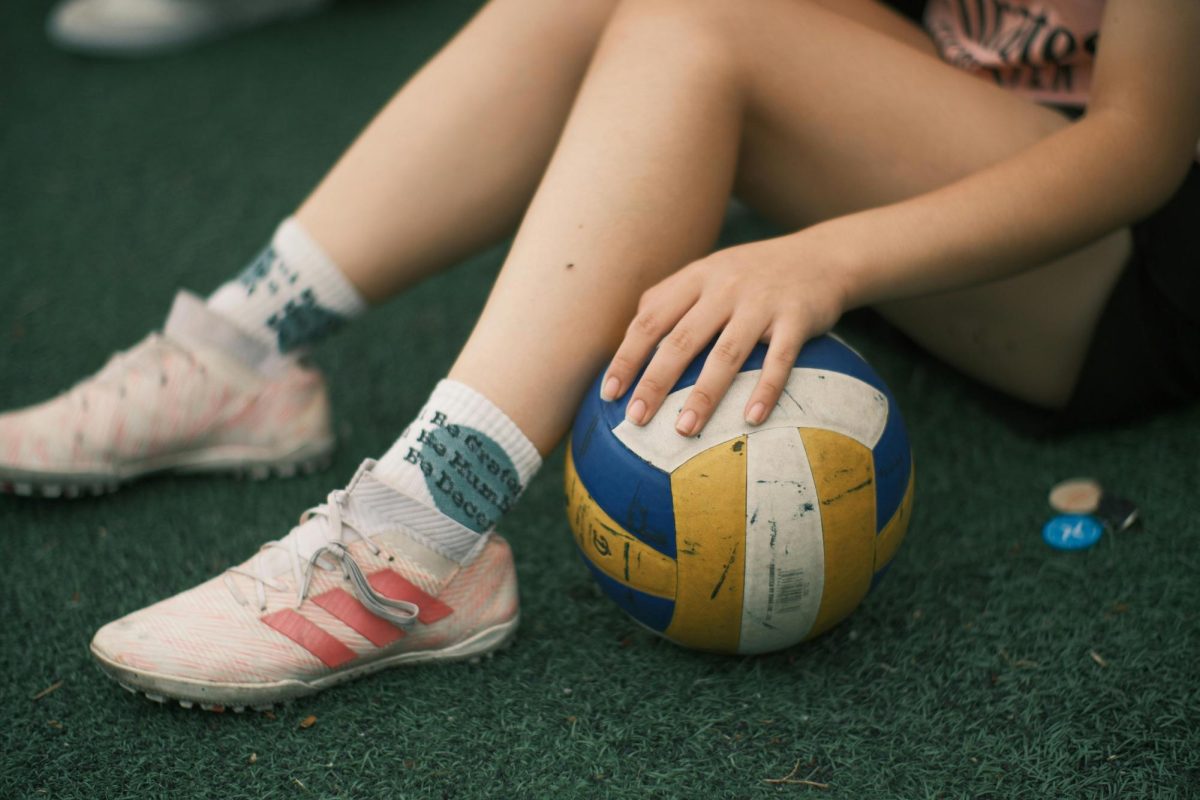 Photo of Volleyball player with volleyball