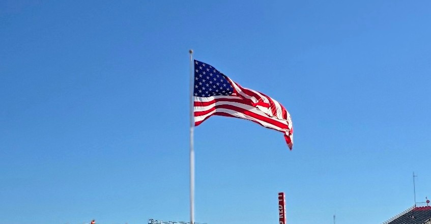 Circuit of the Americas' American Flag