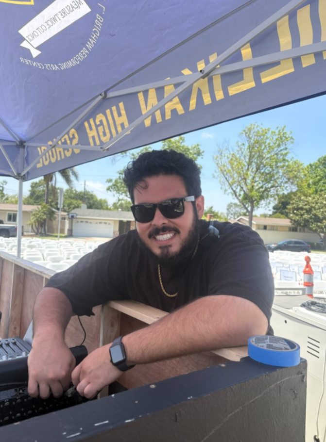 Photo of Mario, Stage Technician at Millikan
