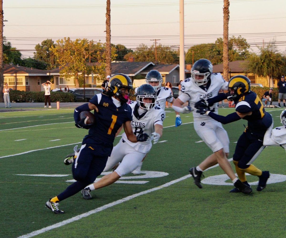 Millikan in action against Newbury Park