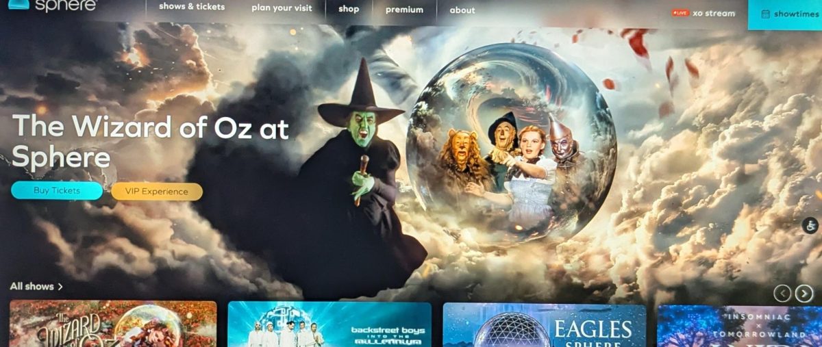 Home page on the Sphere website