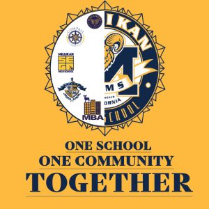 Graphic of pathway logos and Millikan logo by Laean Eso