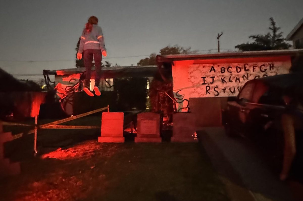 Stranger Things Season 4 house decorations for halloween