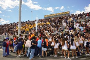 Photo of Millikan students at Rally
