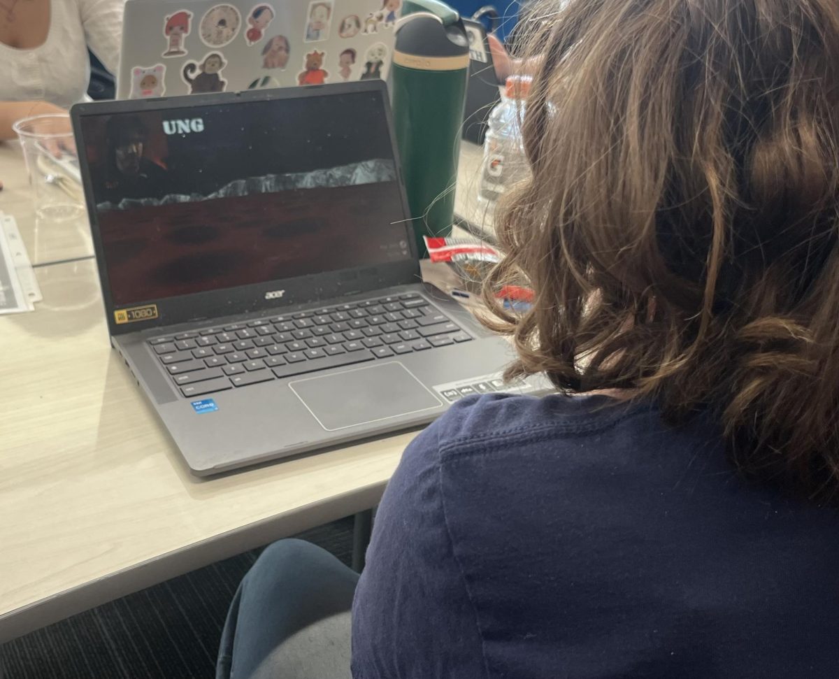 Photo of someone watching Markiplier
