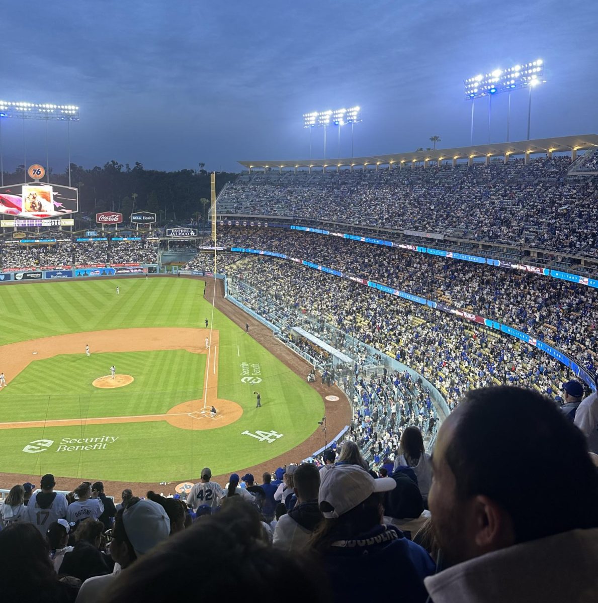 Photo of Dodger Stadium during 2025 season