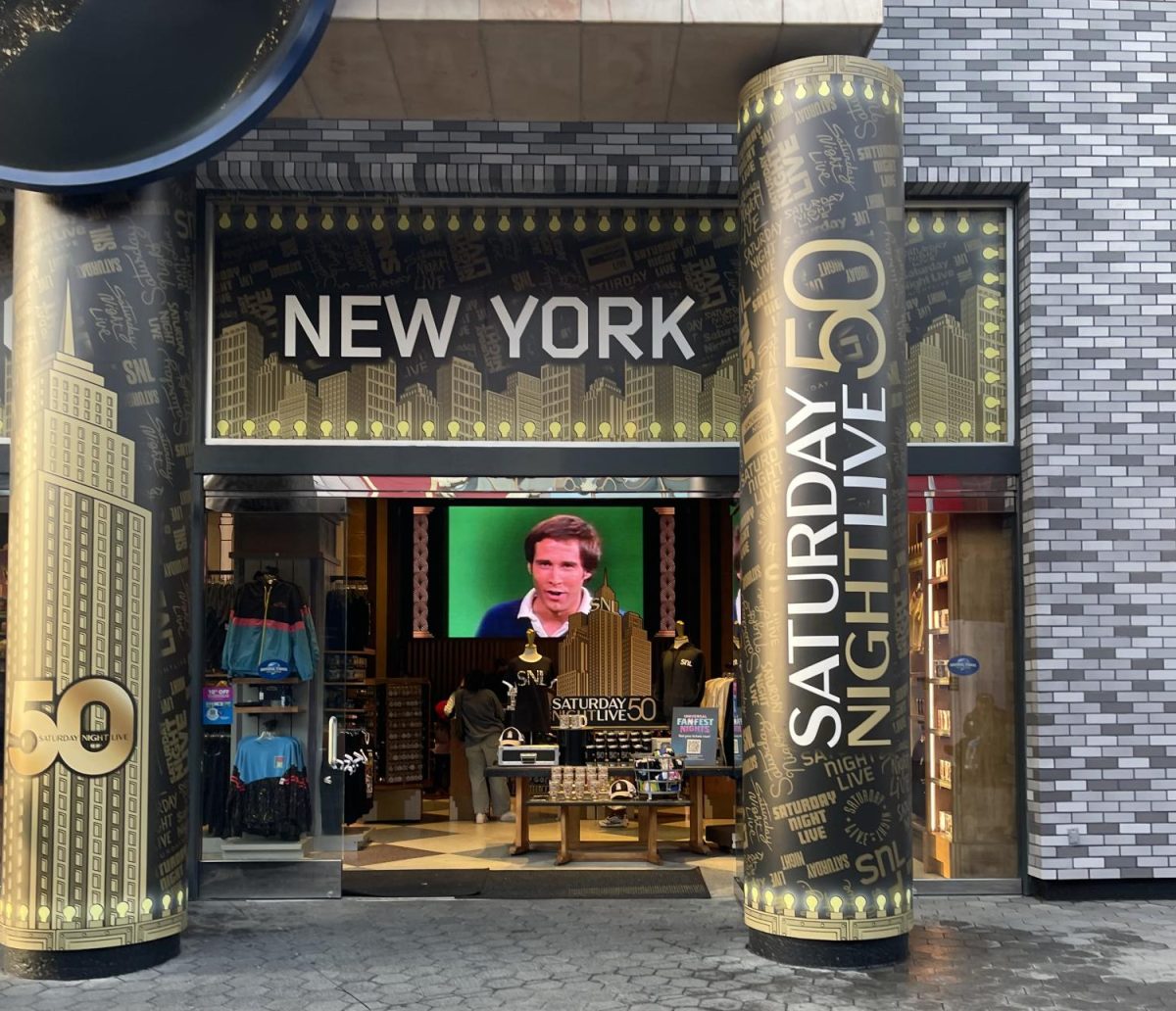 SNL 50th Anniversary Store at Universal Studios Hollywood's City Walk